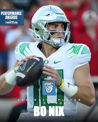 Oregon QB Bo Nix Named Pac-12 Offensive Player of the Week After Big Day vs. Texas Tech
